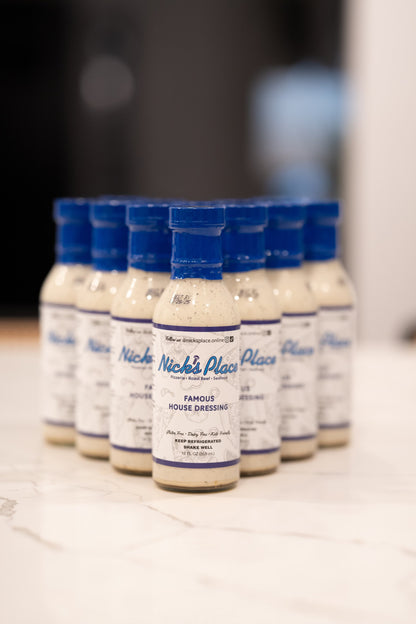 4 Pack Nick’s Place Famous House Dressing 12oz Bottles