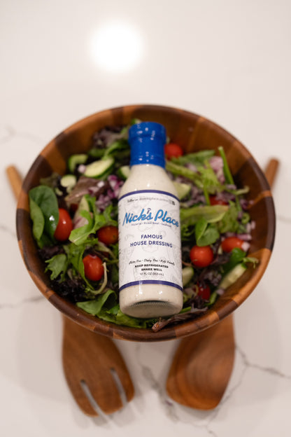 4 Pack Nick’s Place Famous House Dressing 12oz Bottles