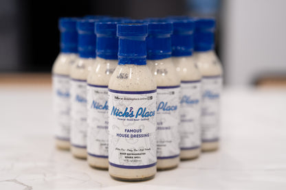4 Pack Nick’s Place Famous House Dressing 12oz Bottles