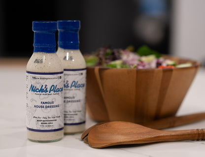 4 Pack Nick’s Place Famous House Dressing 12oz Bottles