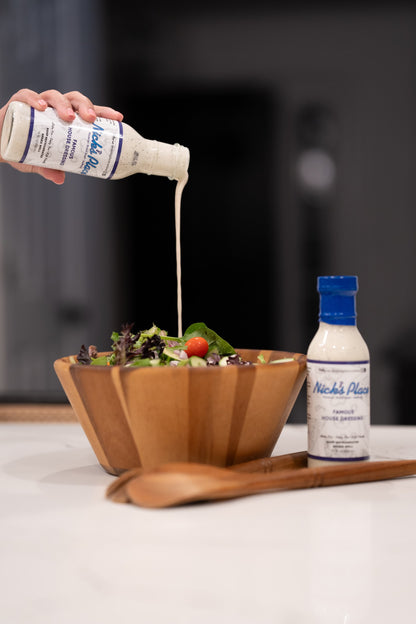 4 Pack Nick’s Place Famous House Dressing 12oz Bottles